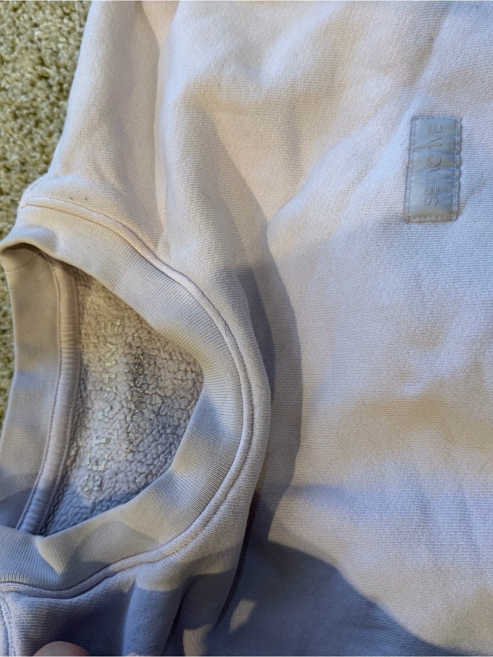 SET Active Lavender Sweatshirt & Jogger Set - Picture 6 of 7